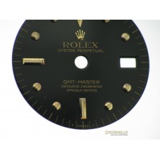 Quadrante nero Rolex Gmt Master Trizio Nipple dial ref. 1675 nuovo N. 8
